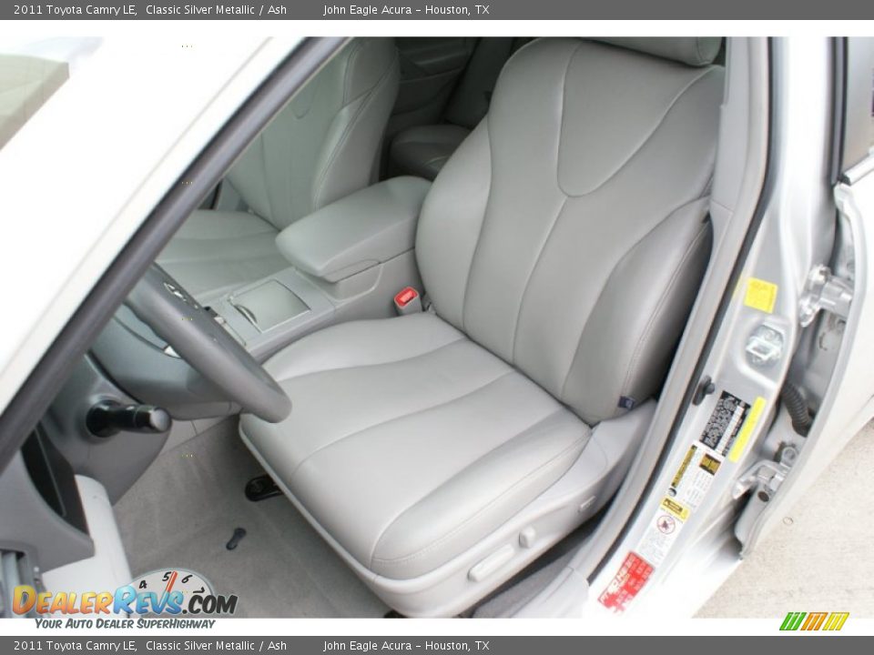 2011 Toyota Camry LE Classic Silver Metallic / Ash Photo #15