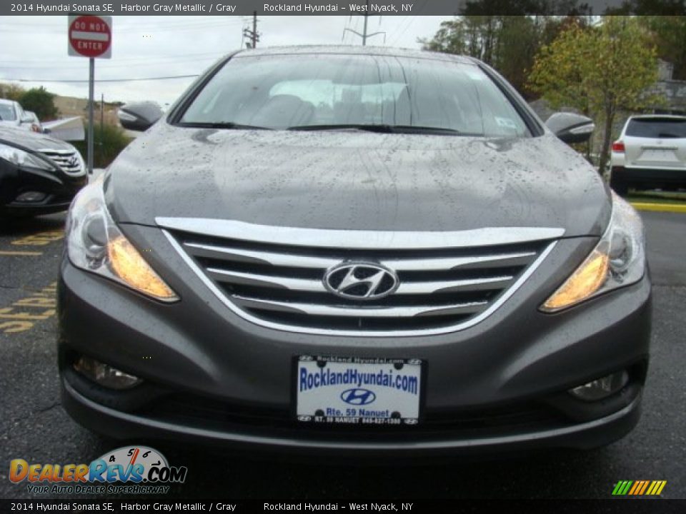 2014 Hyundai Sonata SE Harbor Gray Metallic / Gray Photo #2