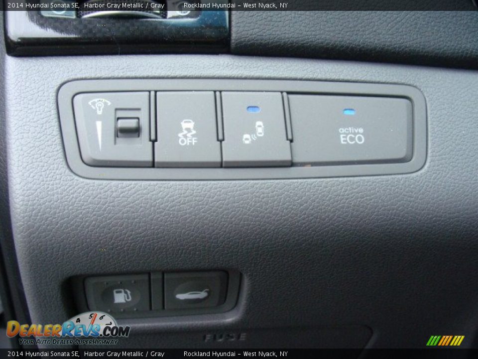 2014 Hyundai Sonata SE Harbor Gray Metallic / Gray Photo #13