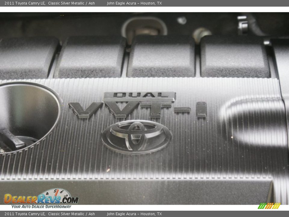 2011 Toyota Camry LE Classic Silver Metallic / Ash Photo #27