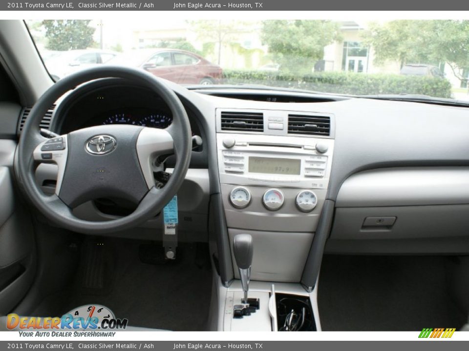 2011 Toyota Camry LE Classic Silver Metallic / Ash Photo #28