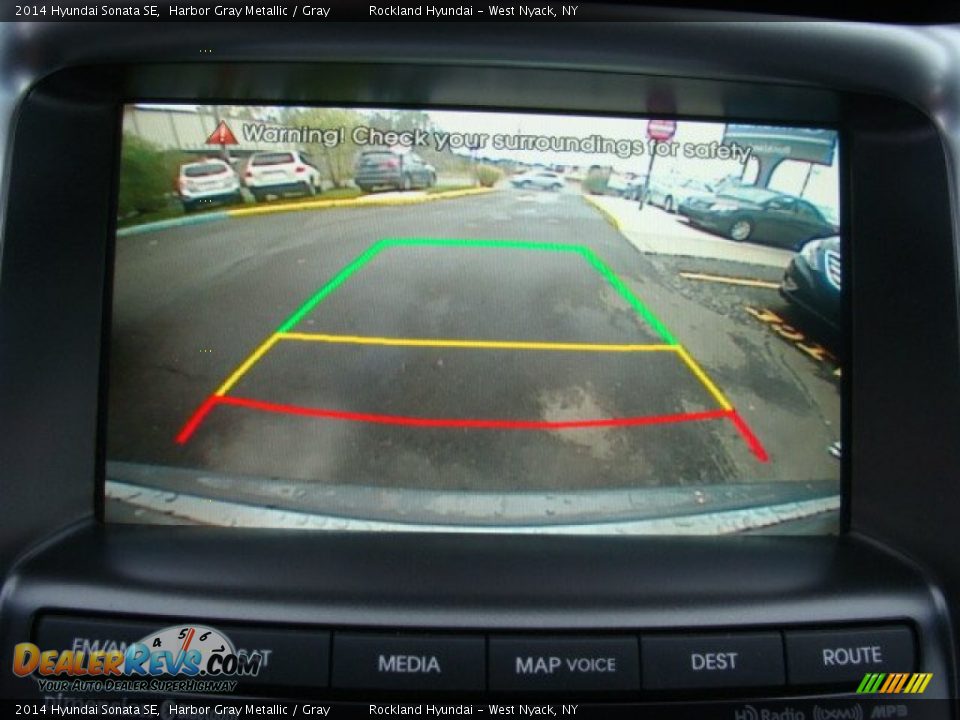 2014 Hyundai Sonata SE Harbor Gray Metallic / Gray Photo #19