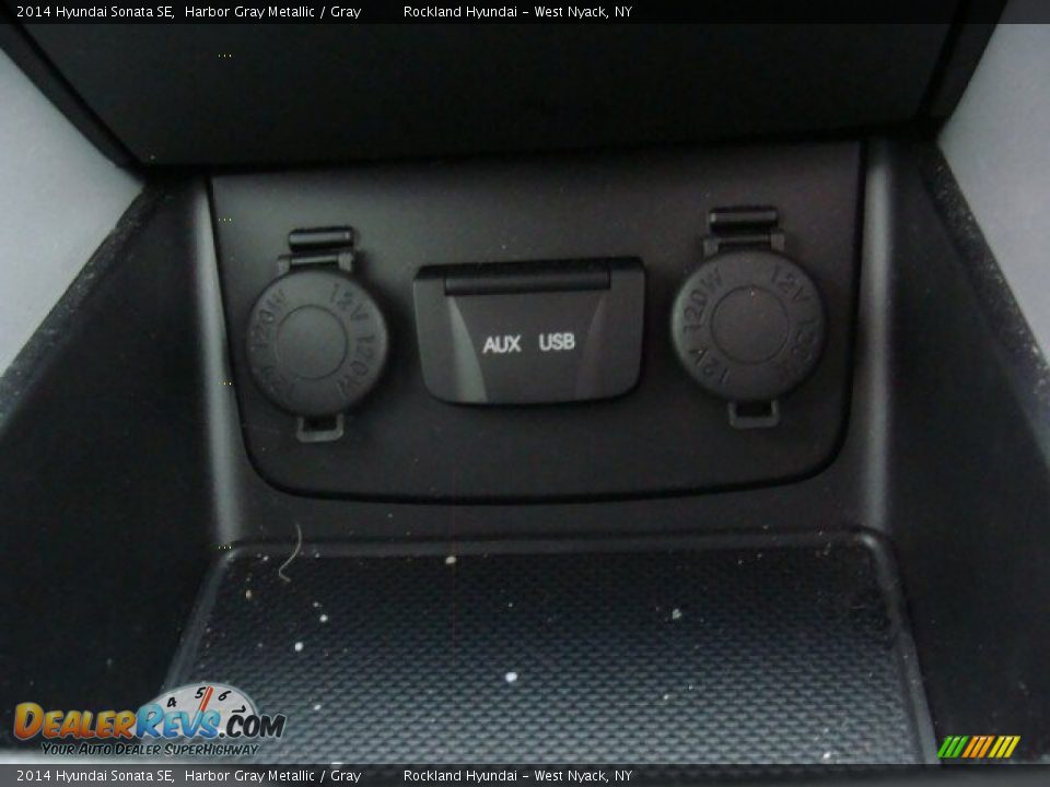 2014 Hyundai Sonata SE Harbor Gray Metallic / Gray Photo #20