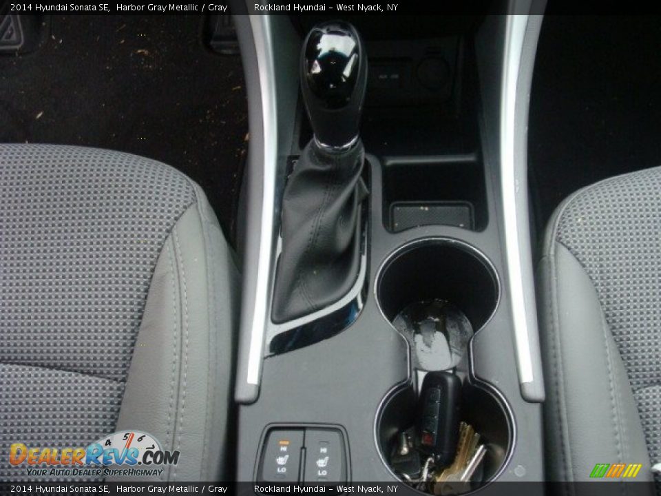 2014 Hyundai Sonata SE Harbor Gray Metallic / Gray Photo #21