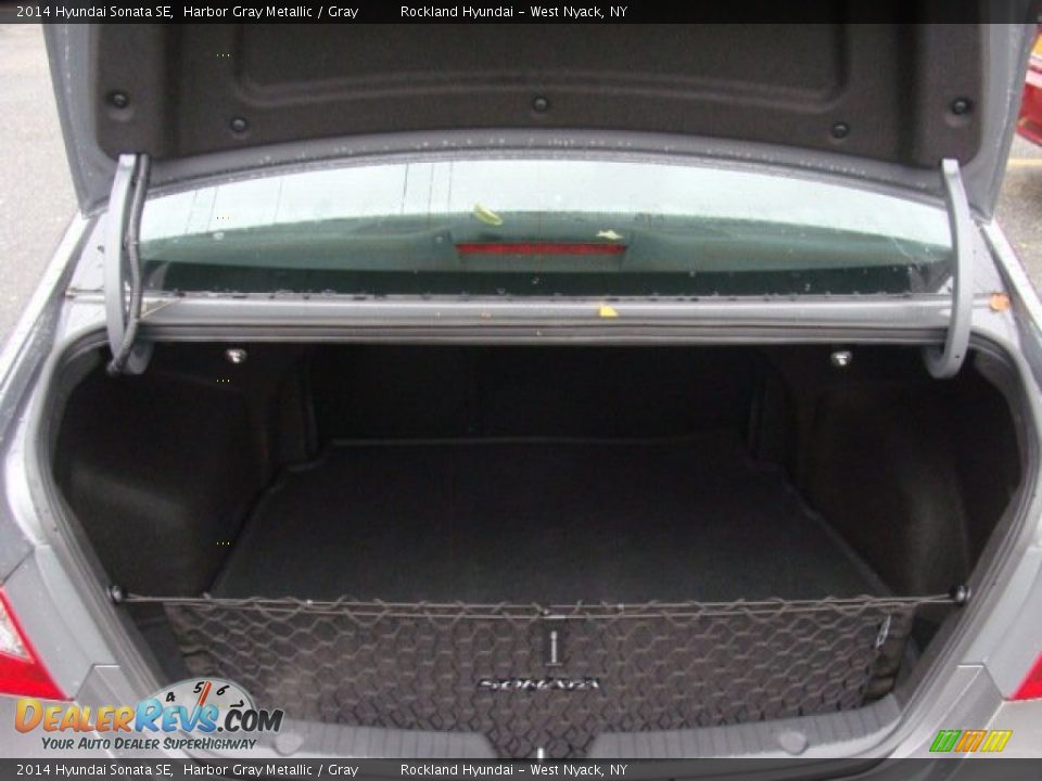 2014 Hyundai Sonata SE Harbor Gray Metallic / Gray Photo #23
