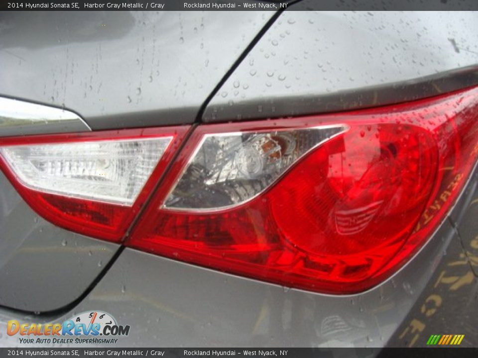 2014 Hyundai Sonata SE Harbor Gray Metallic / Gray Photo #24
