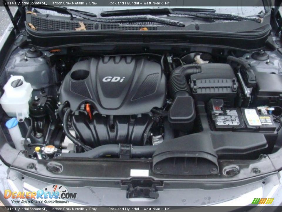 2014 Hyundai Sonata SE Harbor Gray Metallic / Gray Photo #31