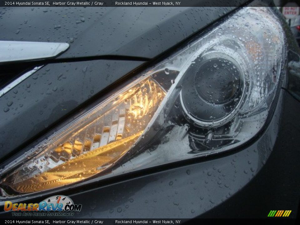 2014 Hyundai Sonata SE Harbor Gray Metallic / Gray Photo #32