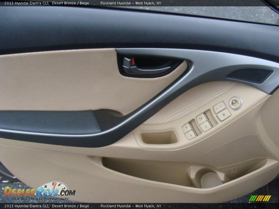 2013 Hyundai Elantra GLS Desert Bronze / Beige Photo #7