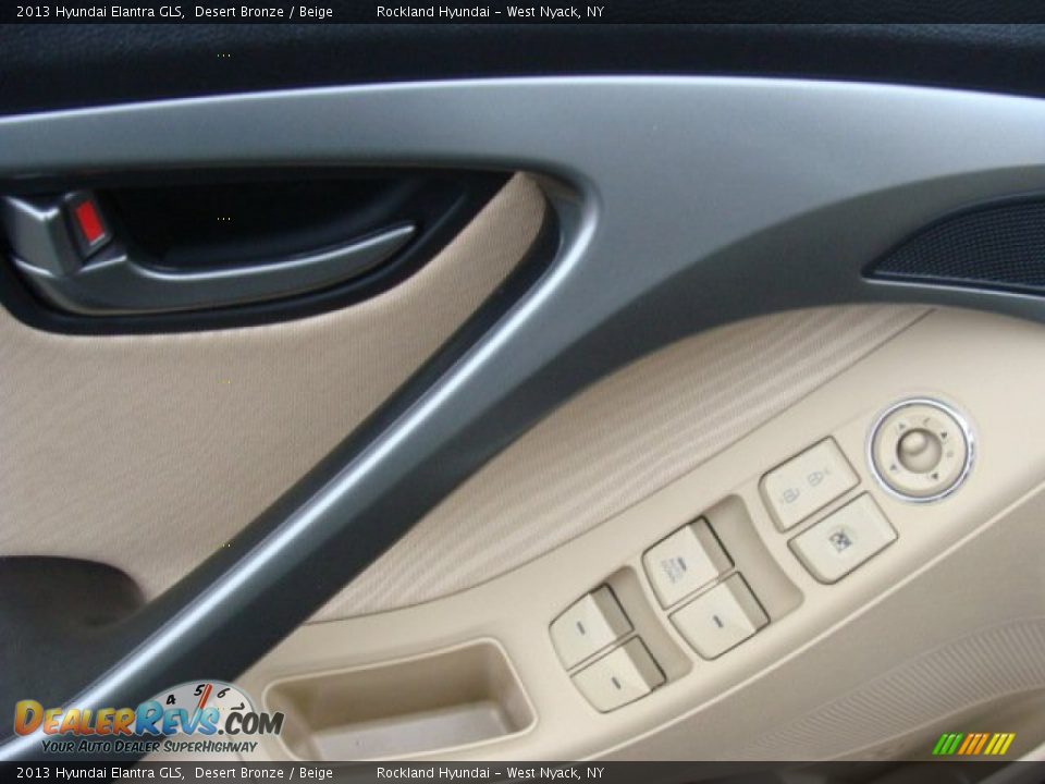 2013 Hyundai Elantra GLS Desert Bronze / Beige Photo #8
