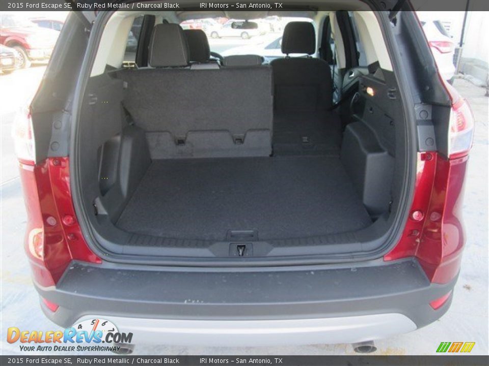 2015 Ford Escape SE Ruby Red Metallic / Charcoal Black Photo #12