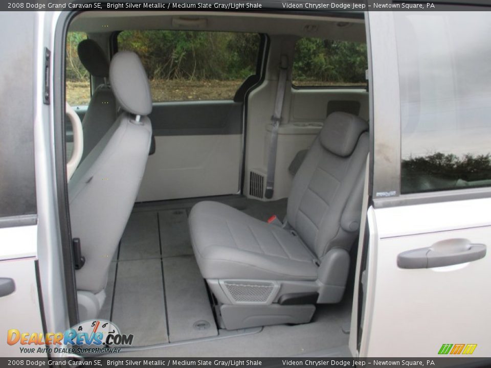 2008 Dodge Grand Caravan SE Bright Silver Metallic / Medium Slate Gray/Light Shale Photo #15