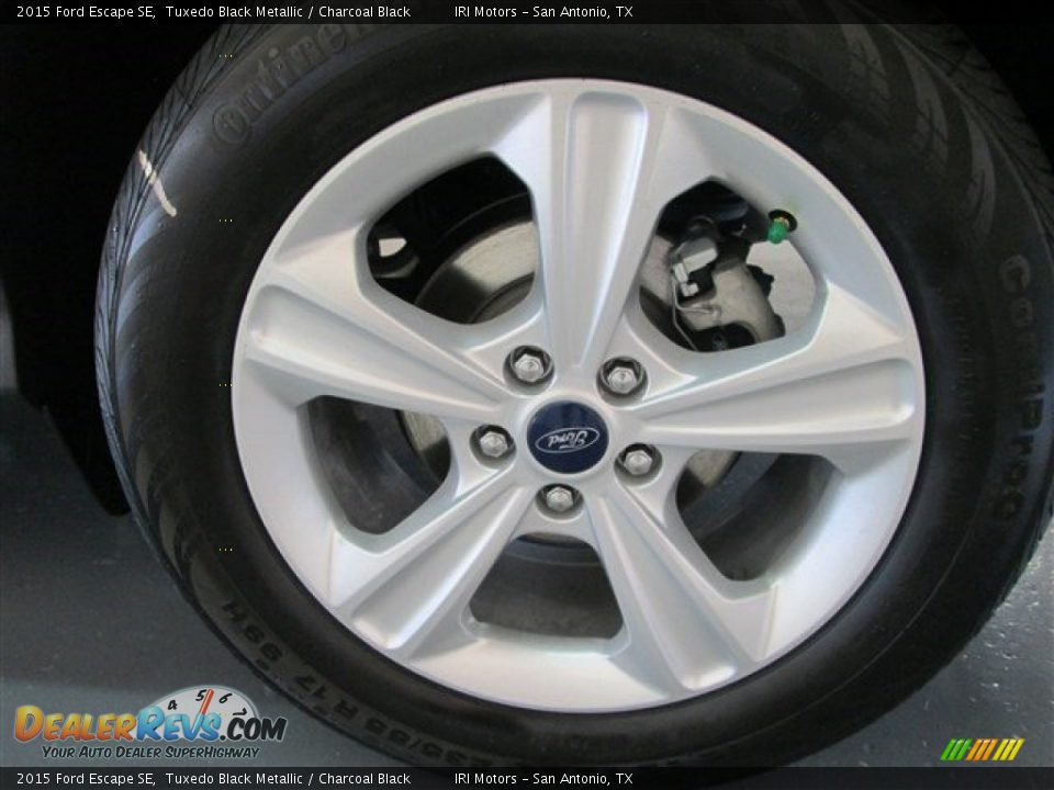 2015 Ford Escape SE Tuxedo Black Metallic / Charcoal Black Photo #4