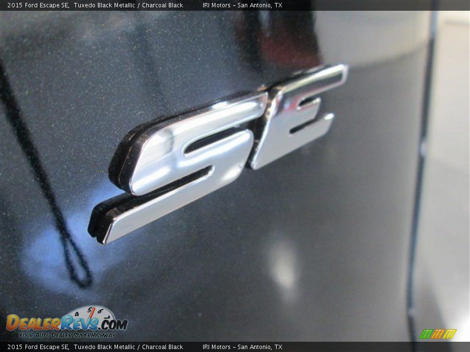 2015 Ford Escape SE Tuxedo Black Metallic / Charcoal Black Photo #7