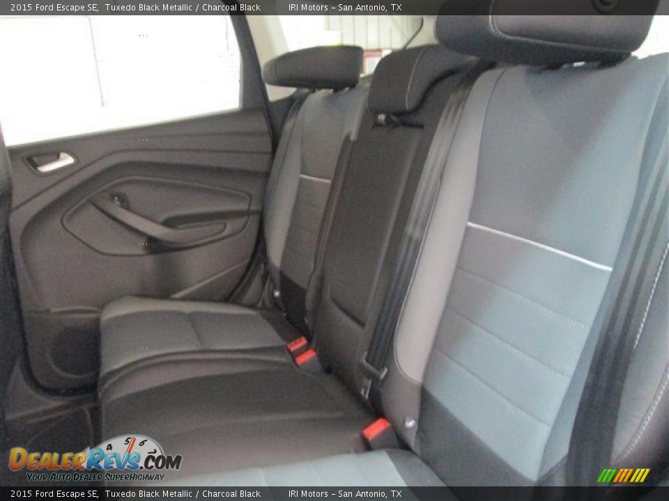 2015 Ford Escape SE Tuxedo Black Metallic / Charcoal Black Photo #10