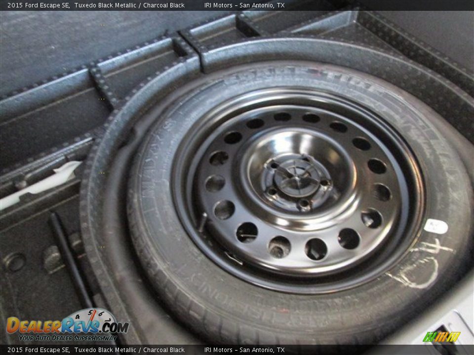 2015 Ford Escape SE Tuxedo Black Metallic / Charcoal Black Photo #13