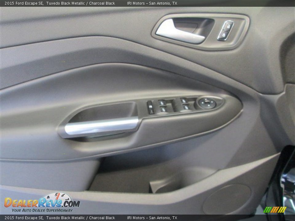 2015 Ford Escape SE Tuxedo Black Metallic / Charcoal Black Photo #14