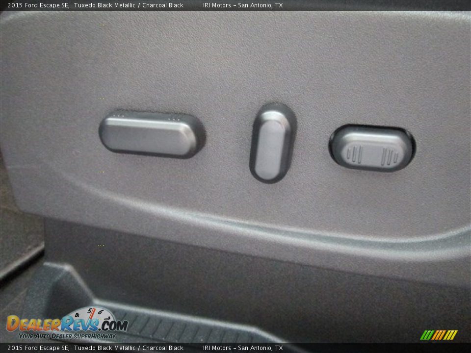 2015 Ford Escape SE Tuxedo Black Metallic / Charcoal Black Photo #16
