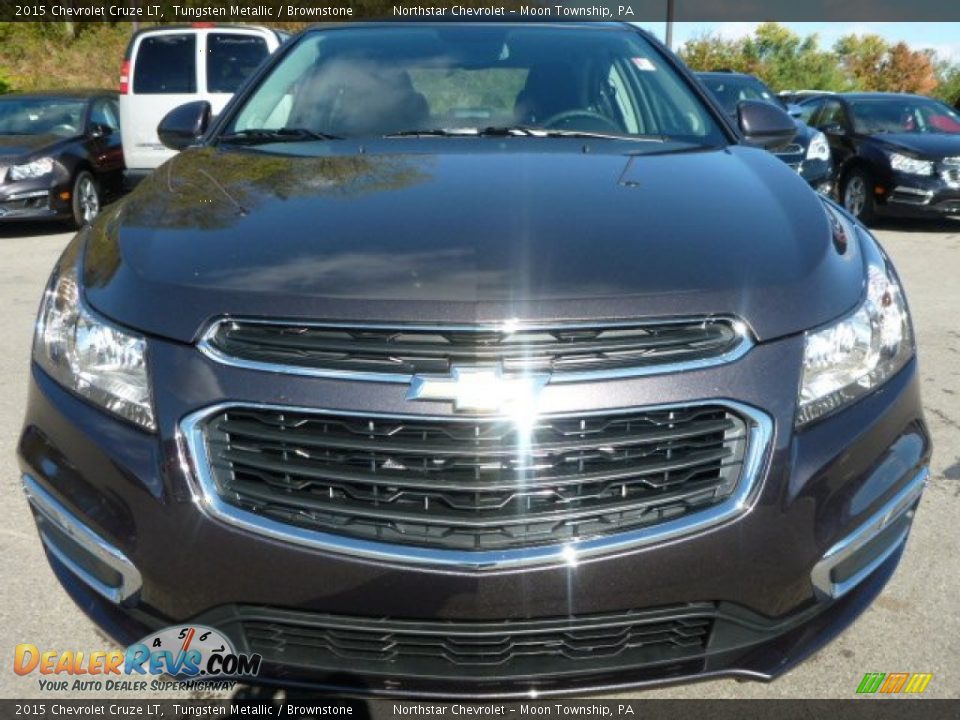 2015 Chevrolet Cruze LT Tungsten Metallic / Brownstone Photo #7
