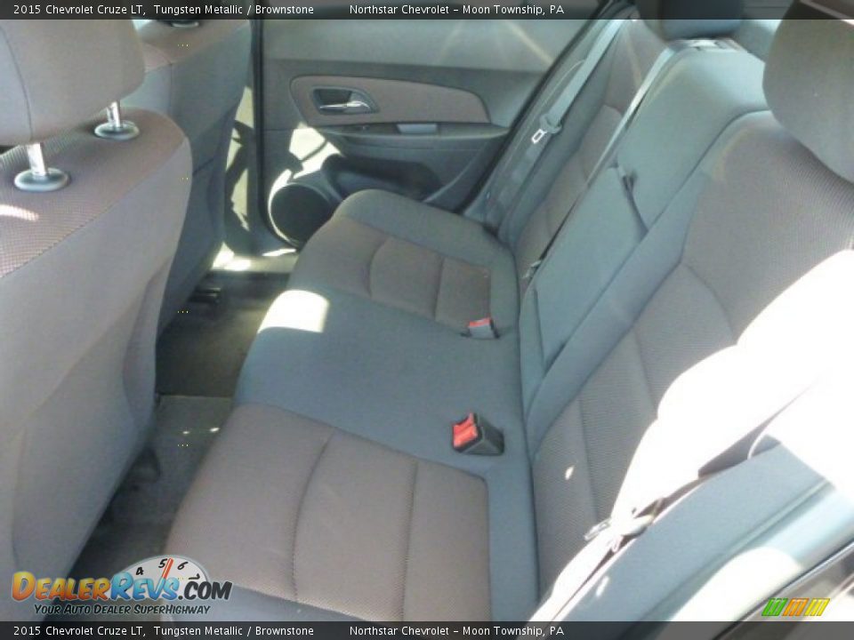 2015 Chevrolet Cruze LT Tungsten Metallic / Brownstone Photo #10