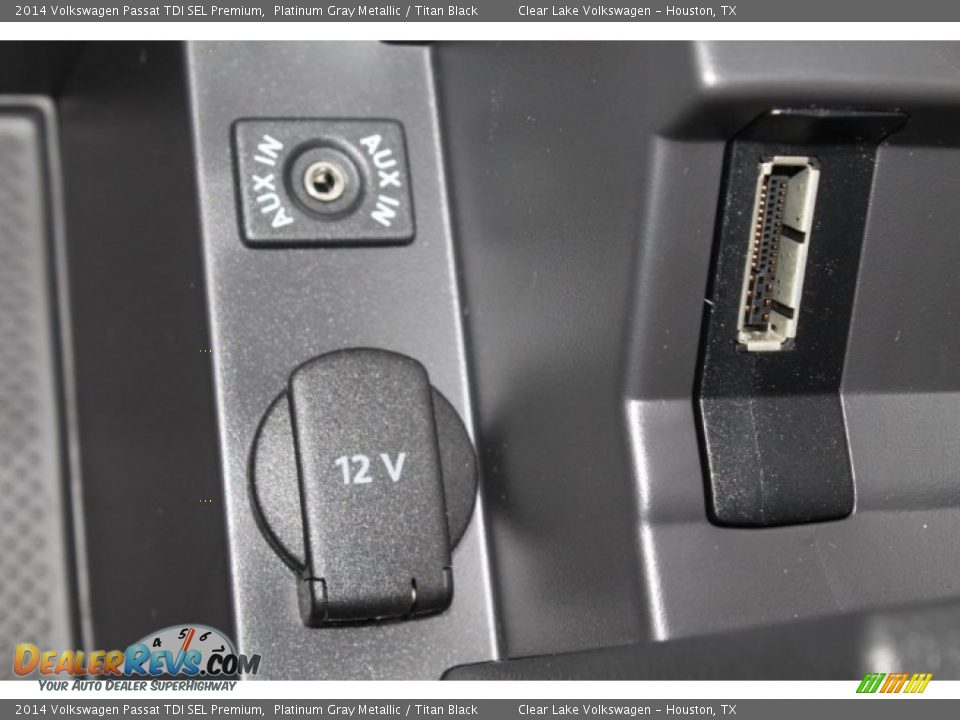 2014 Volkswagen Passat TDI SEL Premium Platinum Gray Metallic / Titan Black Photo #16