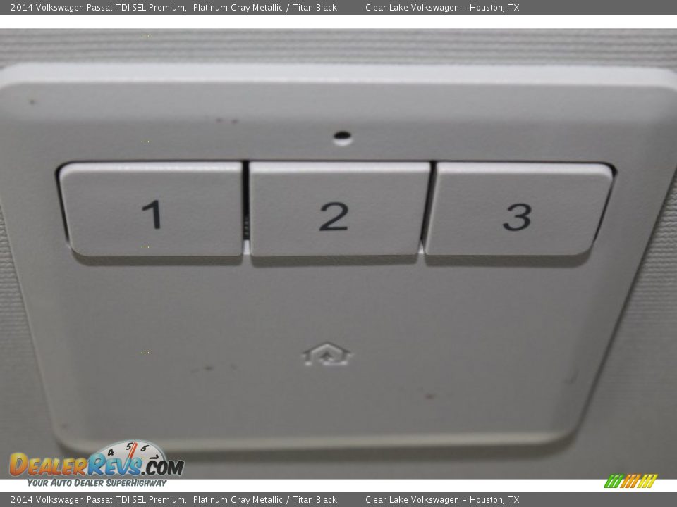 2014 Volkswagen Passat TDI SEL Premium Platinum Gray Metallic / Titan Black Photo #19