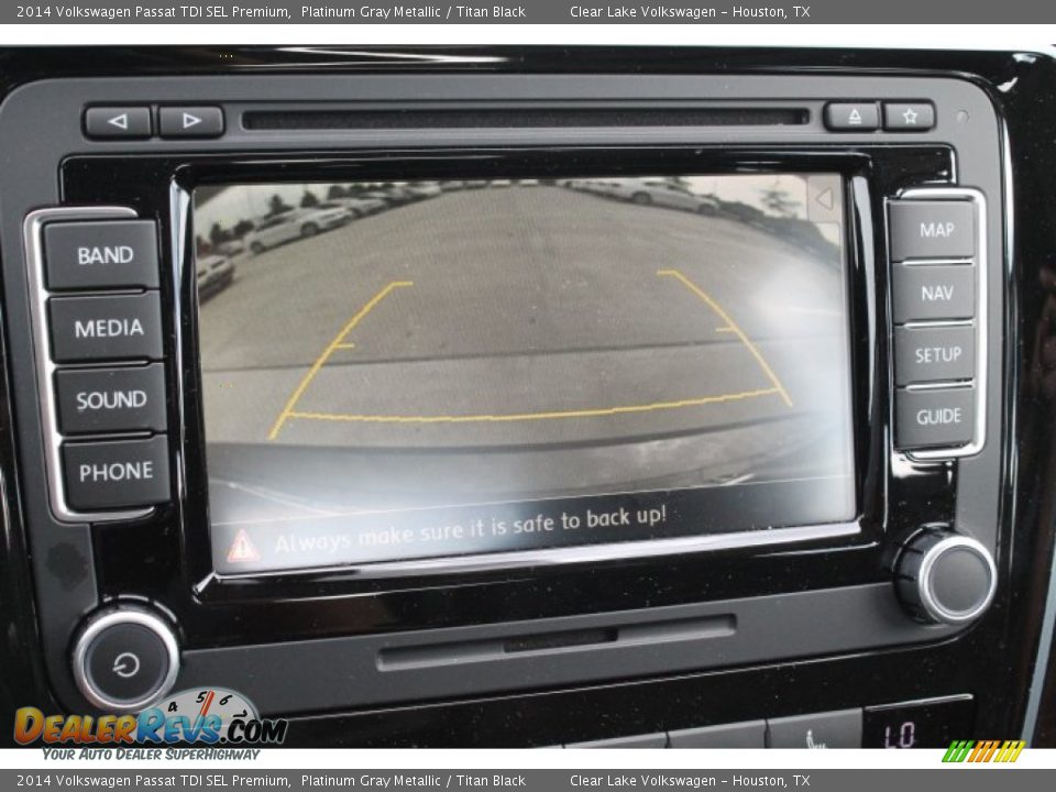 2014 Volkswagen Passat TDI SEL Premium Platinum Gray Metallic / Titan Black Photo #21