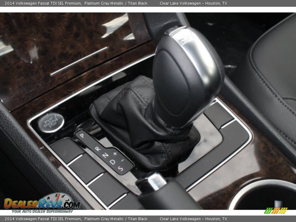 2014 Volkswagen Passat TDI SEL Premium Platinum Gray Metallic / Titan Black Photo #24