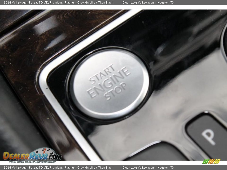 2014 Volkswagen Passat TDI SEL Premium Platinum Gray Metallic / Titan Black Photo #25