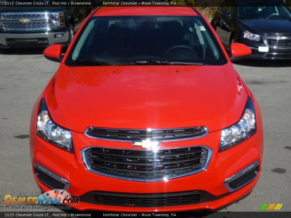 2015 Chevrolet Cruze LT Red Hot / Brownstone Photo #8