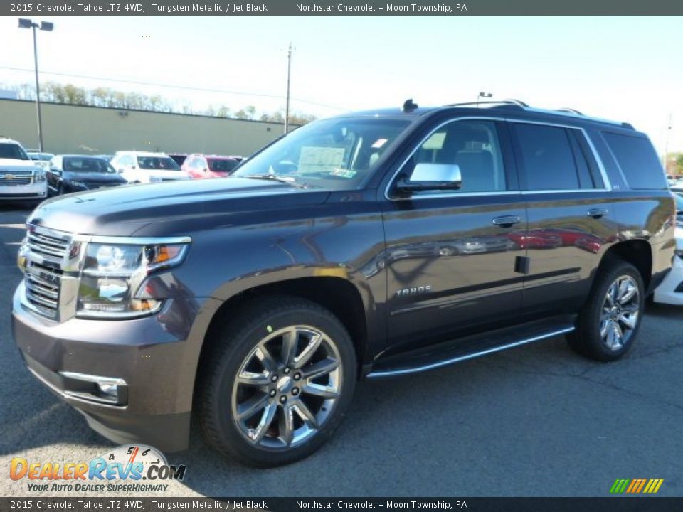 2015 Chevrolet Tahoe LTZ 4WD Tungsten Metallic / Jet Black Photo #1
