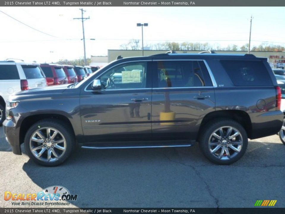 2015 Chevrolet Tahoe LTZ 4WD Tungsten Metallic / Jet Black Photo #2