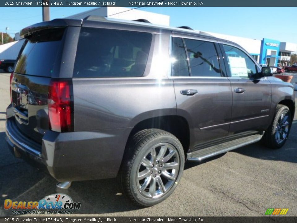 2015 Chevrolet Tahoe LTZ 4WD Tungsten Metallic / Jet Black Photo #3