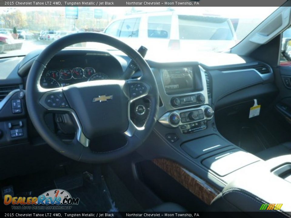 2015 Chevrolet Tahoe LTZ 4WD Tungsten Metallic / Jet Black Photo #10