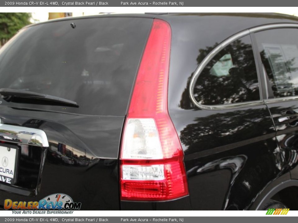 2009 Honda CR-V EX-L 4WD Crystal Black Pearl / Black Photo #22