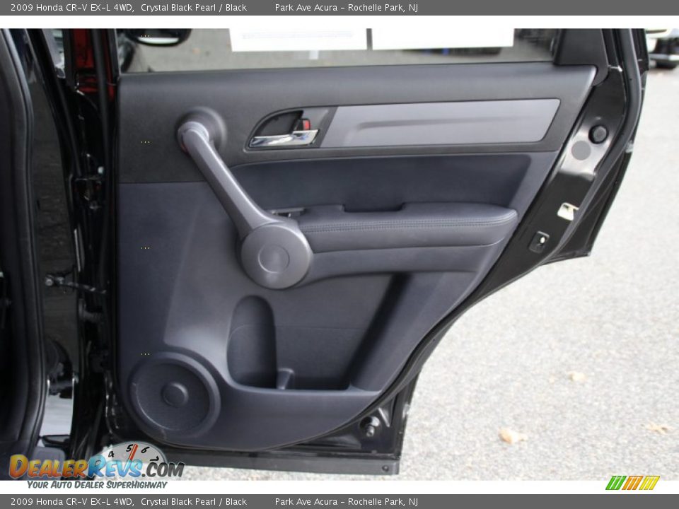 2009 Honda CR-V EX-L 4WD Crystal Black Pearl / Black Photo #23