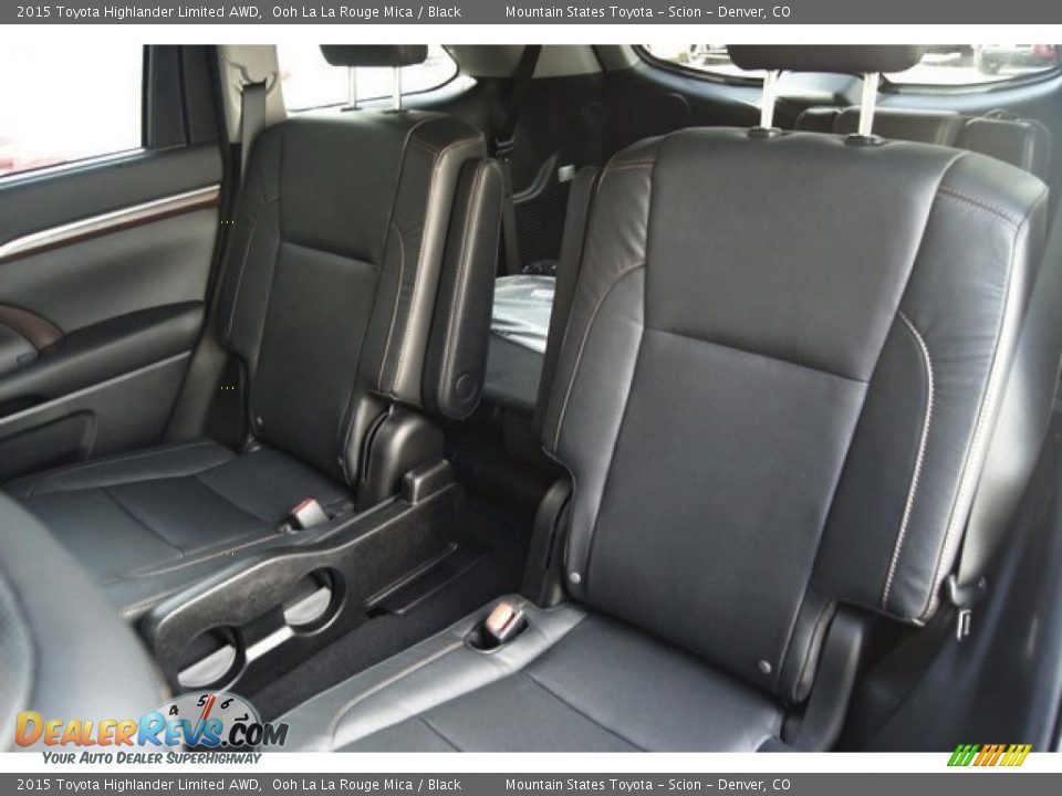 2015 Toyota Highlander Limited AWD Ooh La La Rouge Mica / Black Photo #7