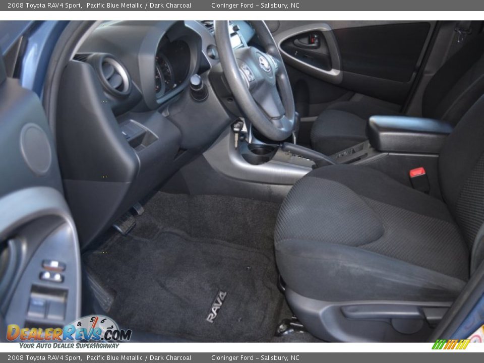 2008 Toyota RAV4 Sport Pacific Blue Metallic / Dark Charcoal Photo #9