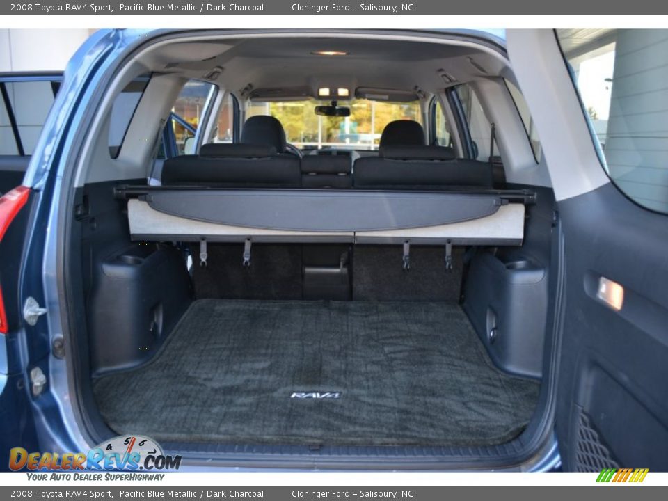 2008 Toyota RAV4 Sport Pacific Blue Metallic / Dark Charcoal Photo #12