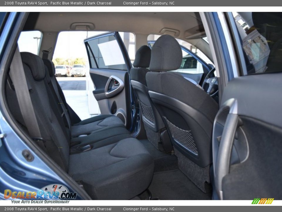 2008 Toyota RAV4 Sport Pacific Blue Metallic / Dark Charcoal Photo #13