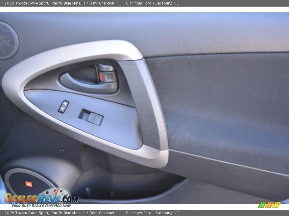 2008 Toyota RAV4 Sport Pacific Blue Metallic / Dark Charcoal Photo #14