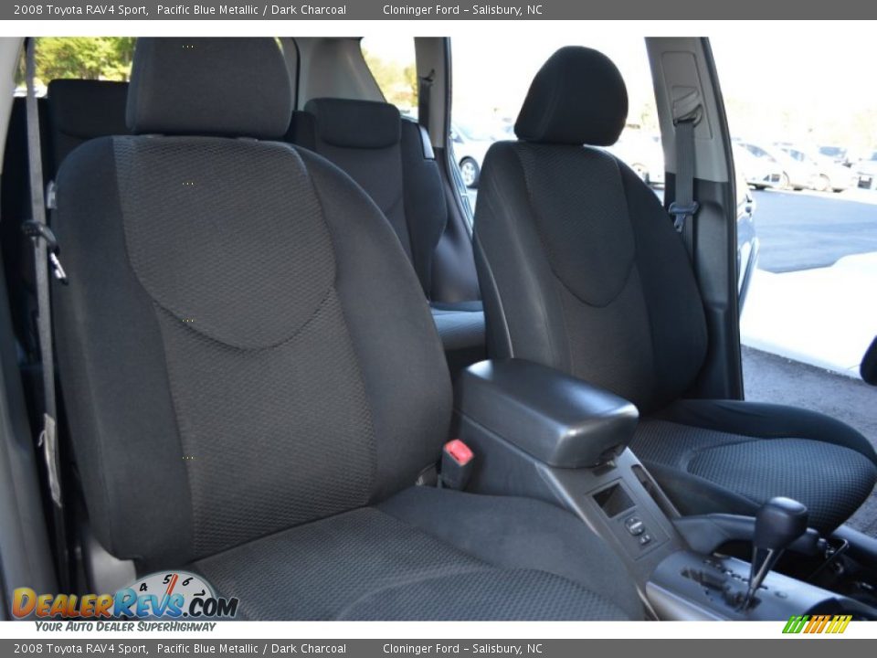 2008 Toyota RAV4 Sport Pacific Blue Metallic / Dark Charcoal Photo #16