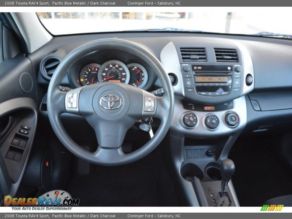 2008 Toyota RAV4 Sport Pacific Blue Metallic / Dark Charcoal Photo #18