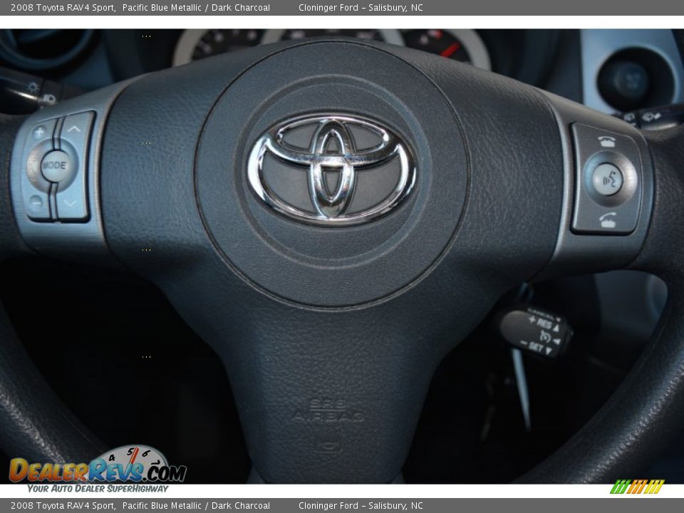 2008 Toyota RAV4 Sport Pacific Blue Metallic / Dark Charcoal Photo #21