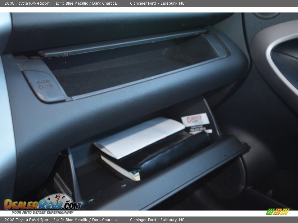 2008 Toyota RAV4 Sport Pacific Blue Metallic / Dark Charcoal Photo #23