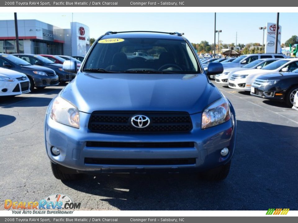 2008 Toyota RAV4 Sport Pacific Blue Metallic / Dark Charcoal Photo #25
