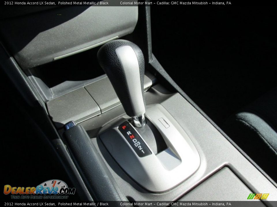 2012 Honda Accord LX Sedan Polished Metal Metallic / Black Photo #16