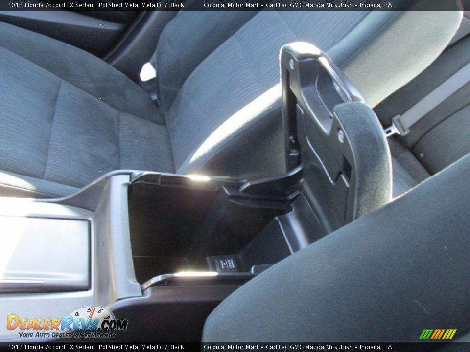 2012 Honda Accord LX Sedan Polished Metal Metallic / Black Photo #18