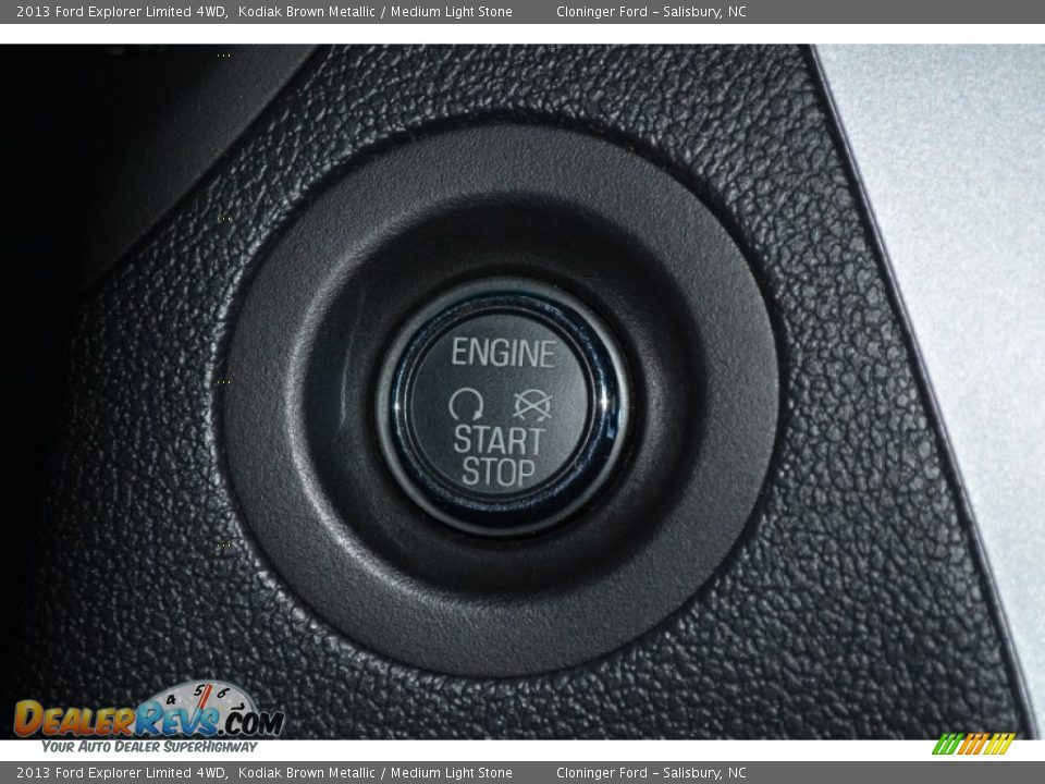 2013 Ford Explorer Limited 4WD Kodiak Brown Metallic / Medium Light Stone Photo #36
