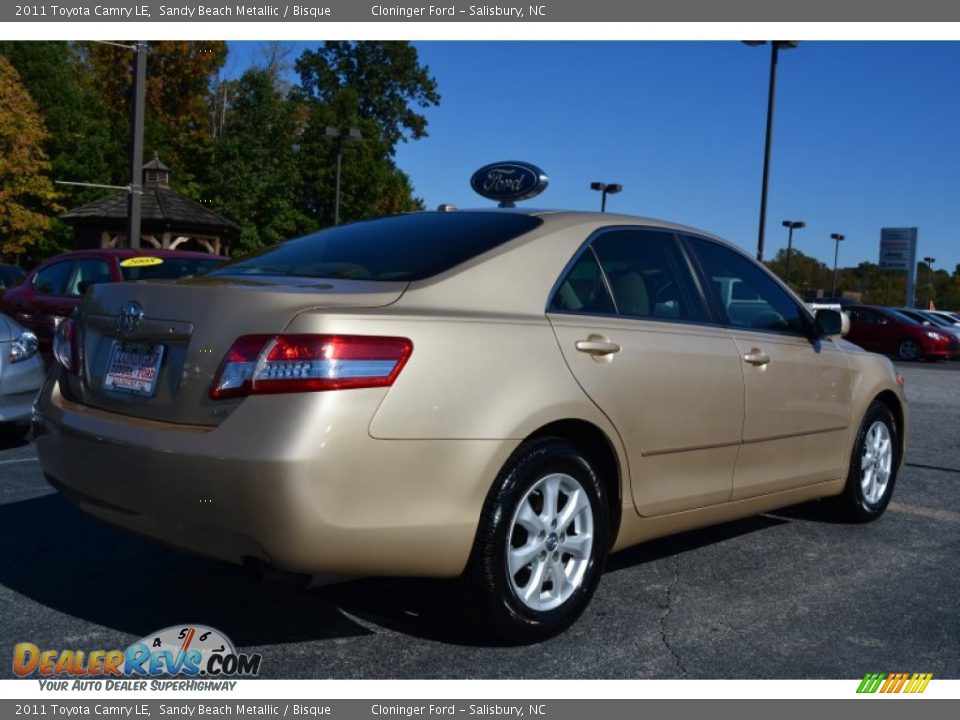 2011 Toyota Camry LE Sandy Beach Metallic / Bisque Photo #3
